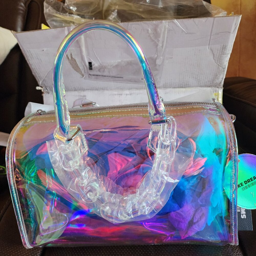 LIKE Dreams Large Holographic Adult Handbag - Picture 3 of 10